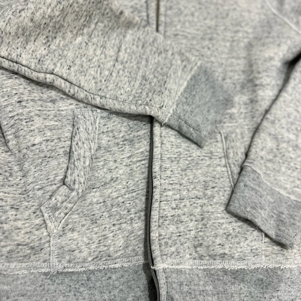 Hollister Light Gray Sherpa-Lined Hoodie - Picture 4 of 6